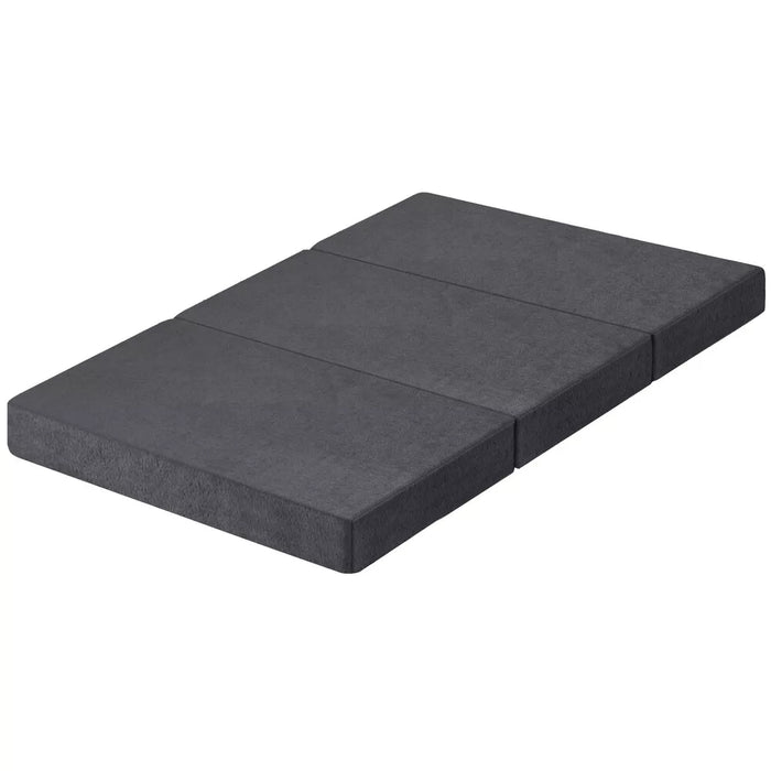 Folding Mattress Bamboo Fabric Foldable Foam Sofa Lounge
