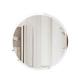 Stylish Frameless Round Bathroom Vanity Mirror for Elegant Wall Decor