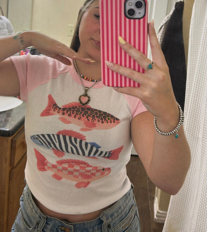 Funky Fish Baby Tee | MADE TO ORDER
