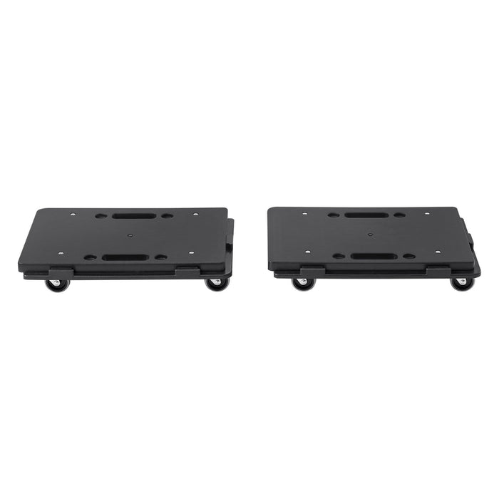 Furniture Mover Pallet Trolley 500 lbs Each Count with 4 Wheels Small Flat Dolly Cart for Industrial Machinery