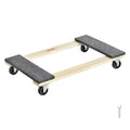 Furniture Moving Pallet Trolley Industrial Machinery Mover with PP Swivel Casters for Transporting Cargo Fridge