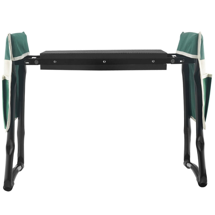 Garden Kneeler and Seat Foldable Garden Stool Kneeling Bench for Gardening with Tool Bag