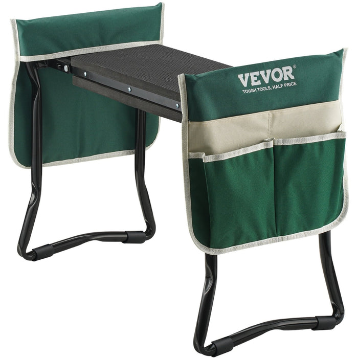 Garden Kneeler and Seat 330 lbs Load Capacity Foldable Garden Stool  Kneeling Bench for Gardening