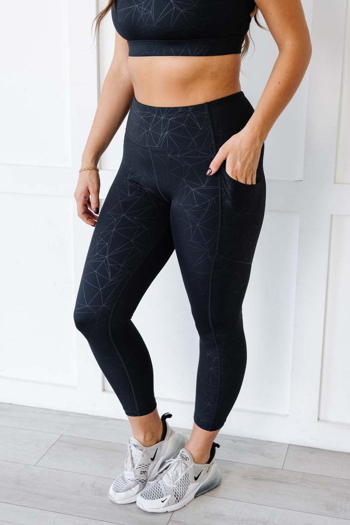 Geometric Stealth Leggings