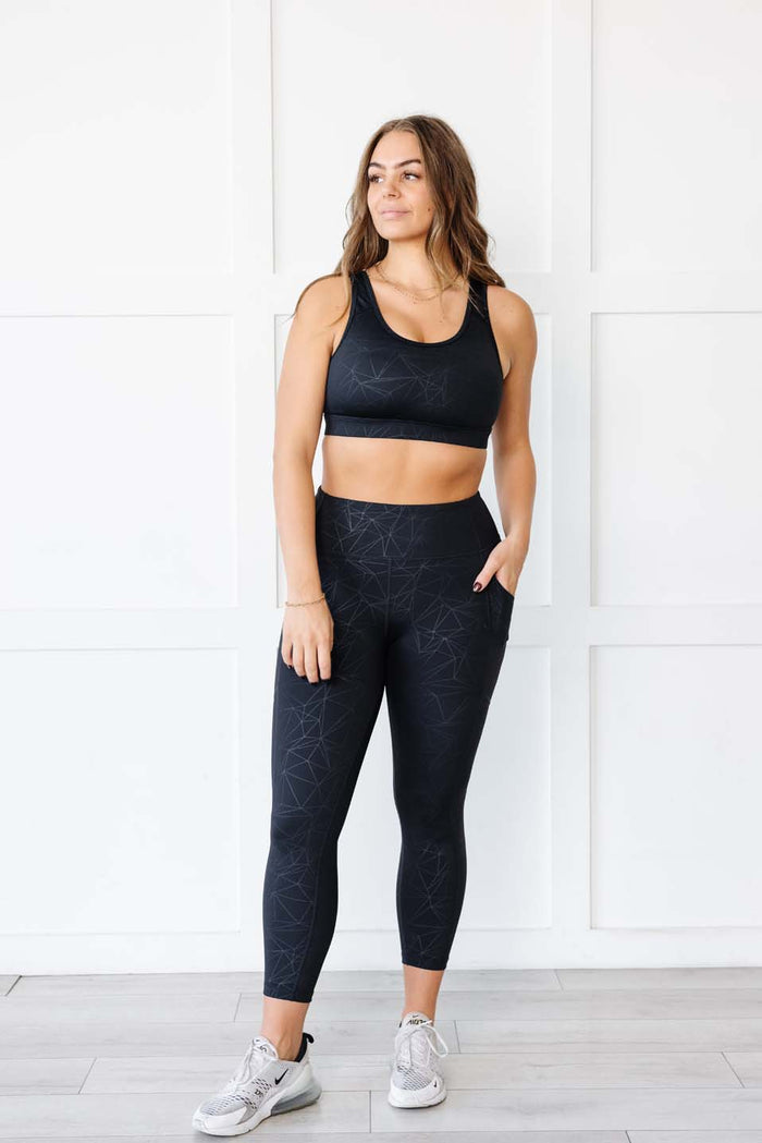 Geometric Stealth Leggings