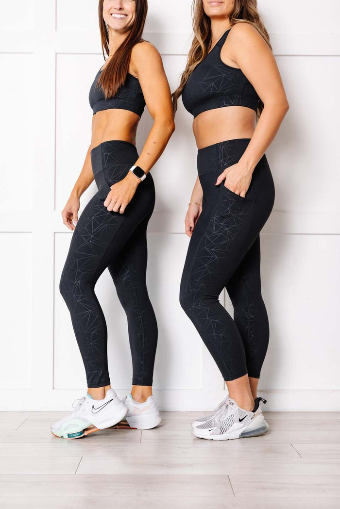Geometric Stealth Leggings