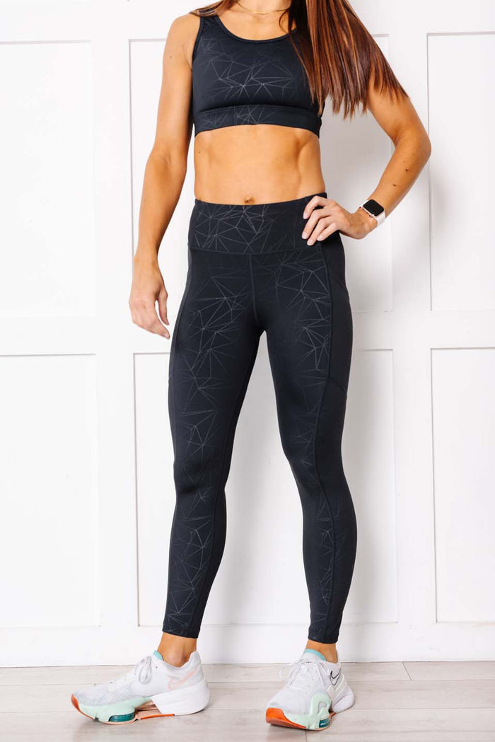 Geometric Stealth Leggings