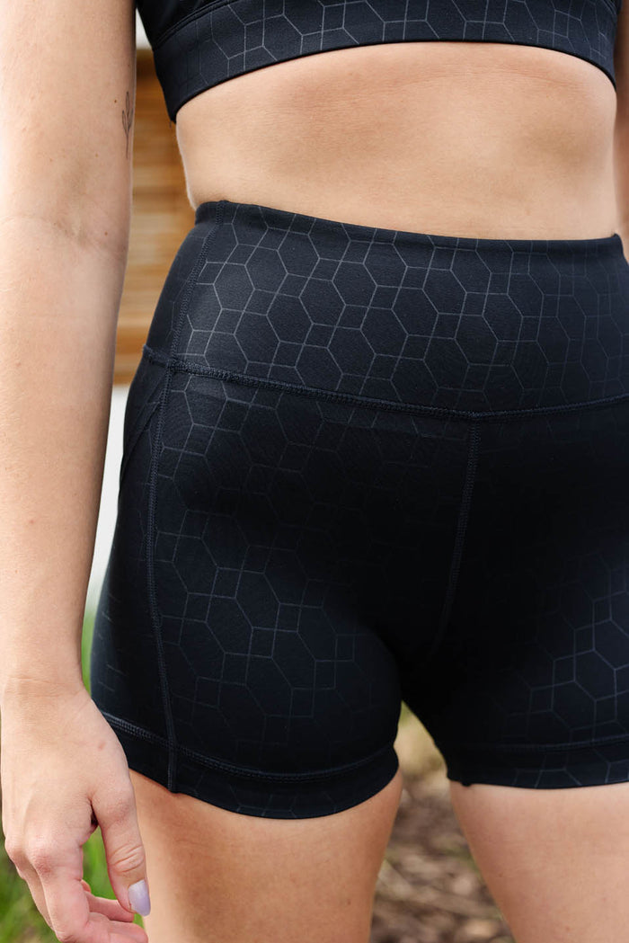 Geometric Stealth Shorts