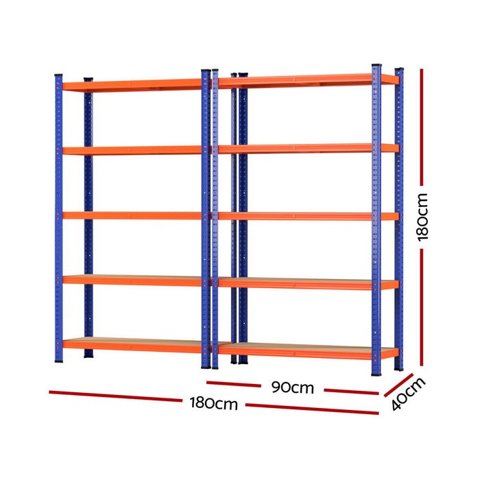 Giantz Garage Shelving Warehouse Rack 2 x 1.8M