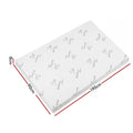 Graphite Infused Memory Foam Mattress Topper Bamboo Cover 8cm