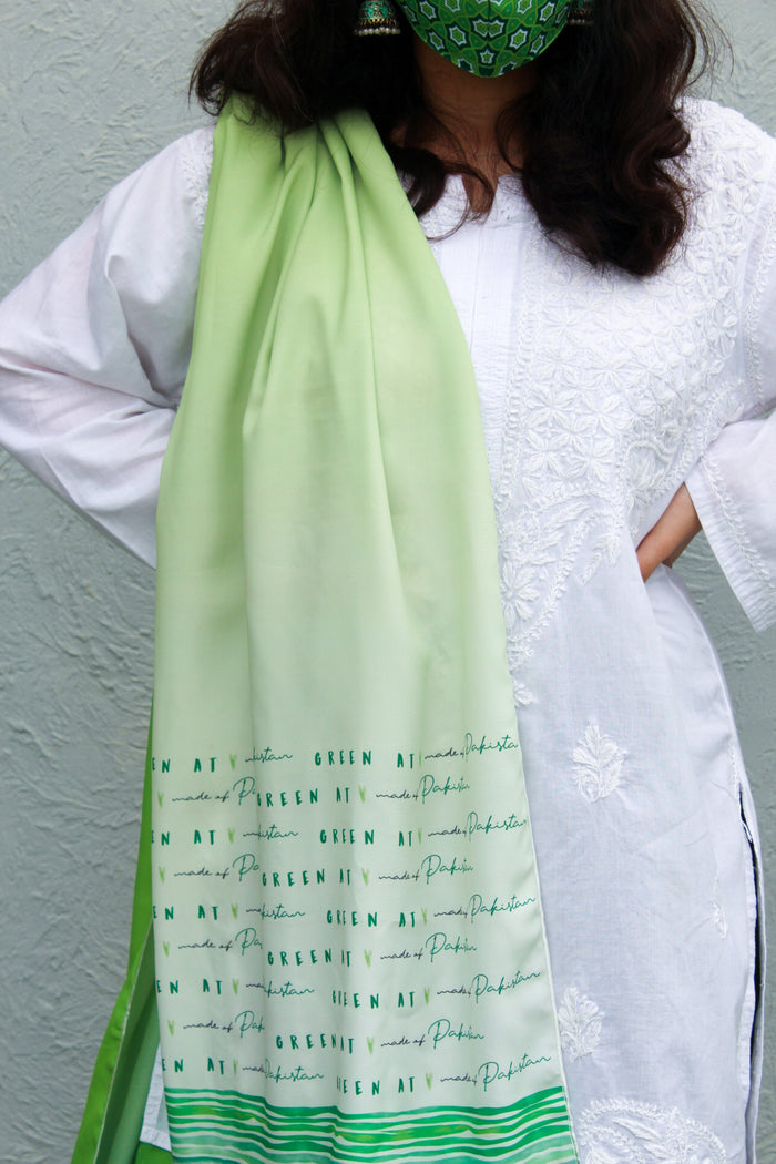 Green at Heart Unisex Scarf