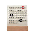 Handmade DIY Calendar with Acrylic Wooden Base