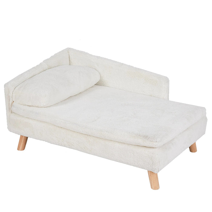 Elevated Pet Bed Nordic Pet Stool Bed with Waterproof Cozy Pad_8