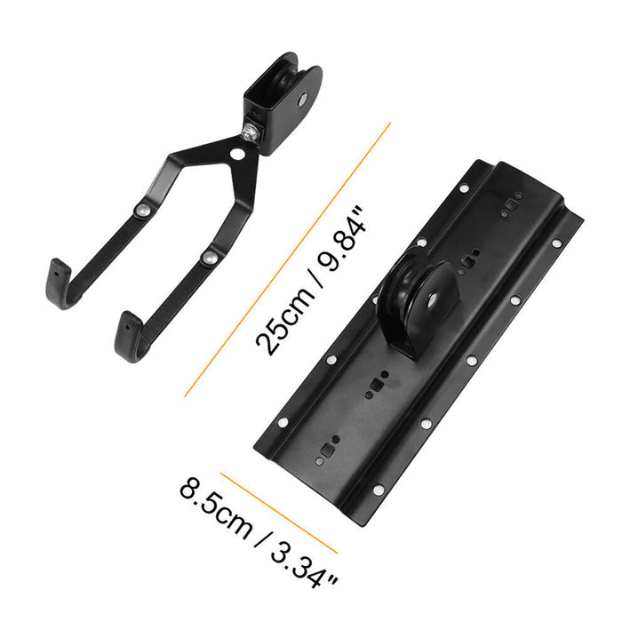 60kg Capacity Kayak Hoist Bike Pulley System Garage Ceiling Storage Rack