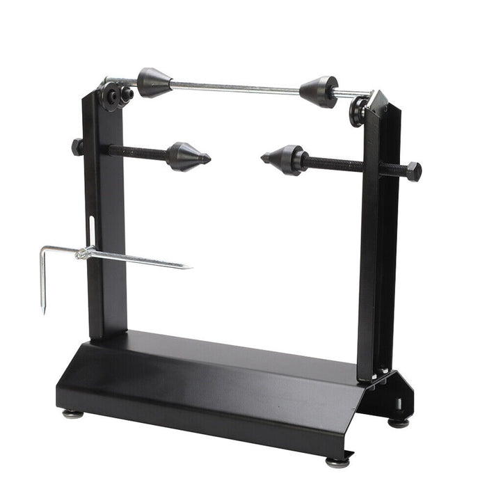 Heavy Duty Motorcycle Wheel Balancer Wheel Truing Stand- Black