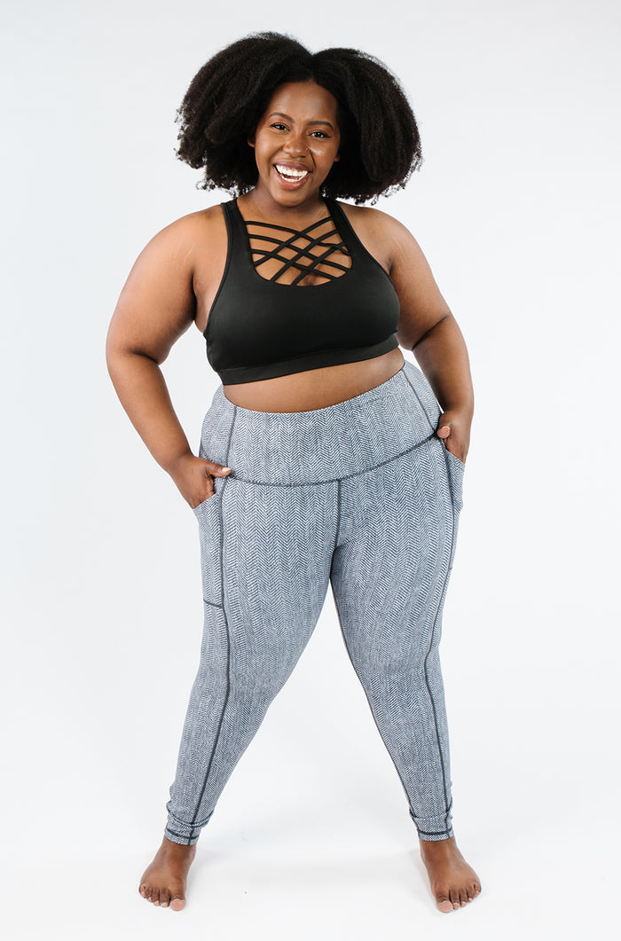 Herringbone Capri & Leggings (Final Few - All Sizes Available)