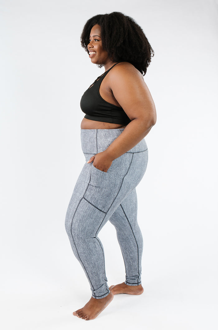 Herringbone Capri & Leggings (Final Few - All Sizes Available)