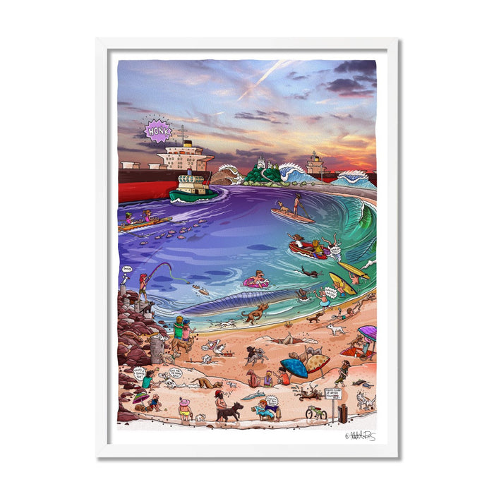 Fine Art Print / A1 (594 x 841mm) Most Popular Size / White