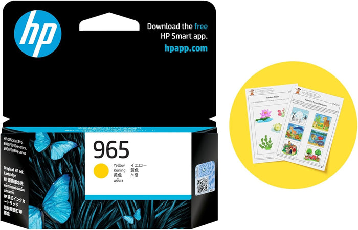 HP Original High Yield Yellow Inkjet Cartridge Compatible with HP OfficeJet Pro 9010 9012 9016 9018 9019 9020 9026 9028