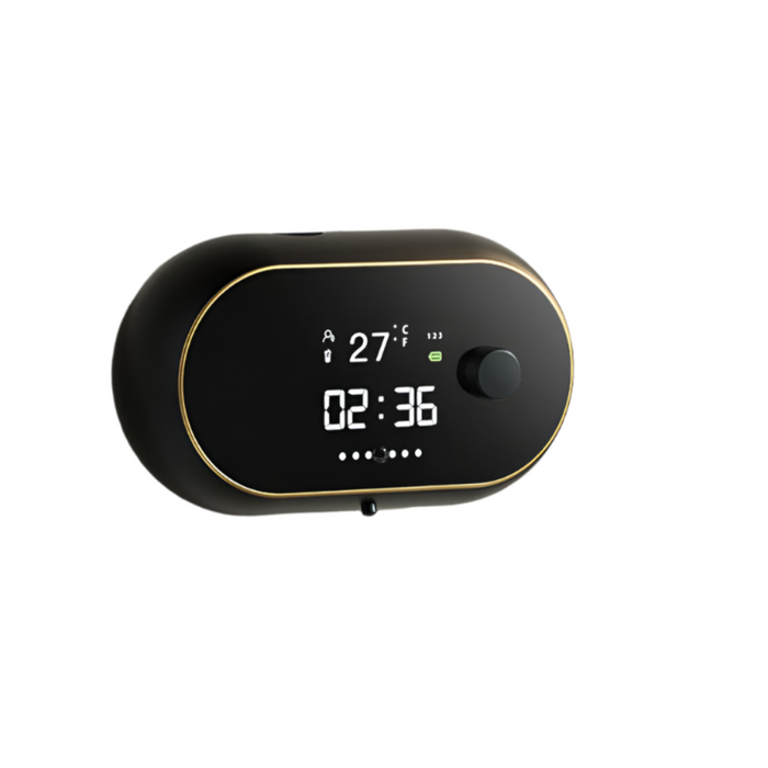 Human Body Induction Smart Liquid Foam Soap Dispenser with Time & Temperature Display