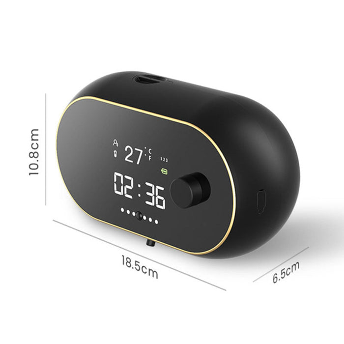 Human Body Induction Smart Liquid Foam Soap Dispenser with Time & Temperature Display