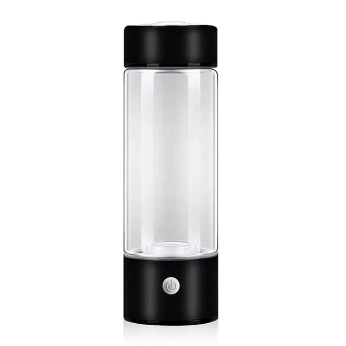 Hydrogen Rich Portable Water Glass Bottle Alkaline Generator Ionizer USB 420ML
