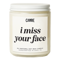 I Miss Your Face Candle