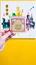 I Prayed for You Hajj Giveaway Coasters (5 pieces)