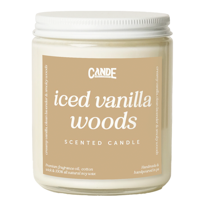 Iced Vanilla Woods Candle