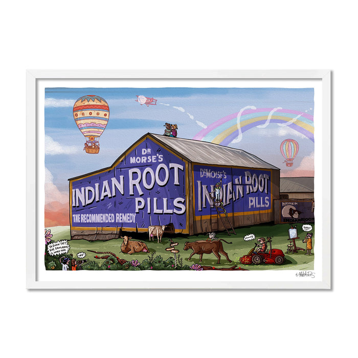 Fine Art Print / A1 (594 x 841mm) Most Popular Size / White