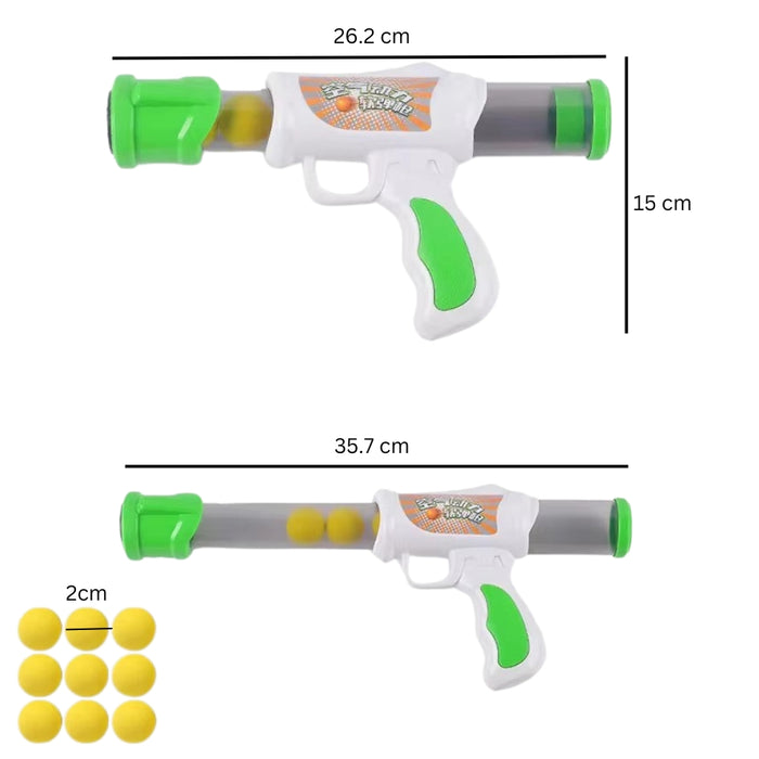 Interactive Cat Toy Shooter with Plush Ball for Training and Play