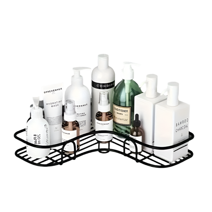 Iron Triangle Storage Rack for Kitchen and Bathroom