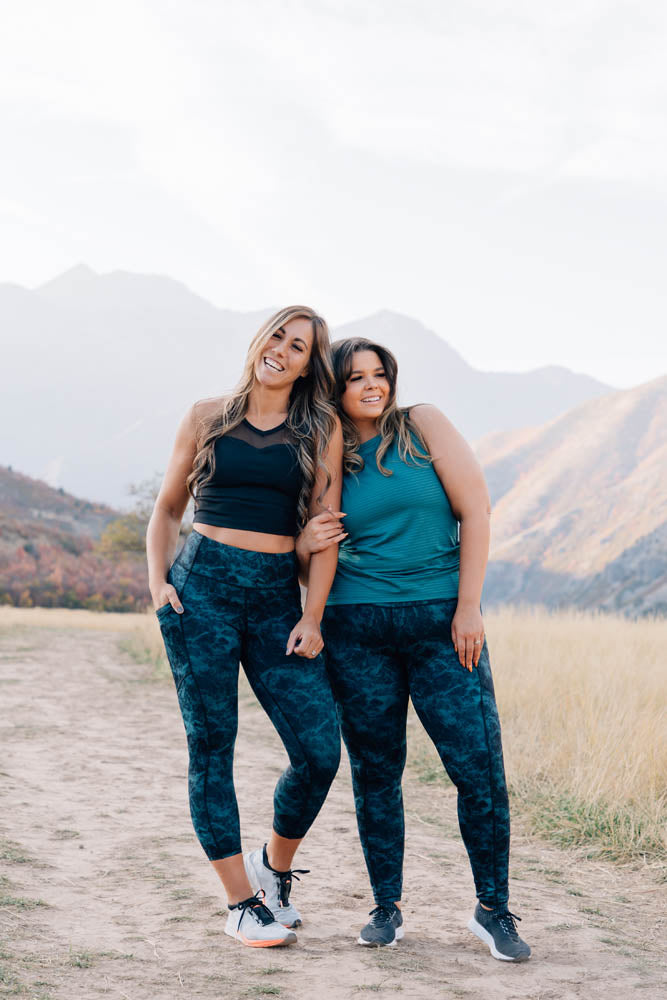 Jade Marble Leggings