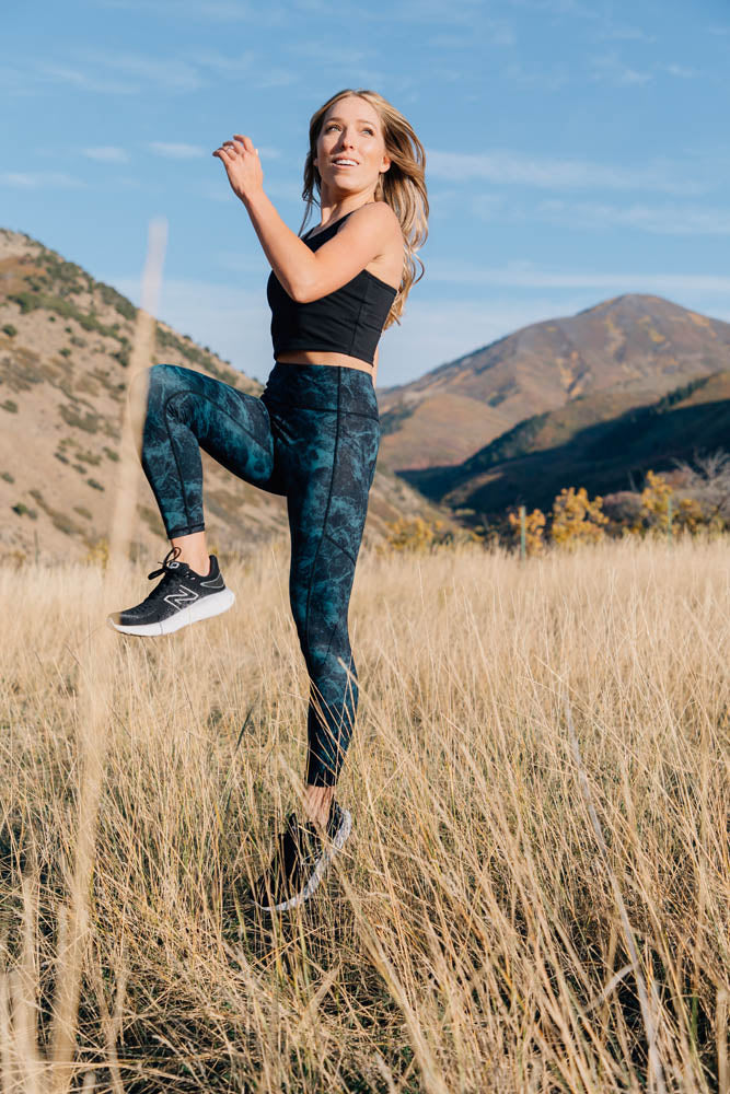 Jade Marble Leggings