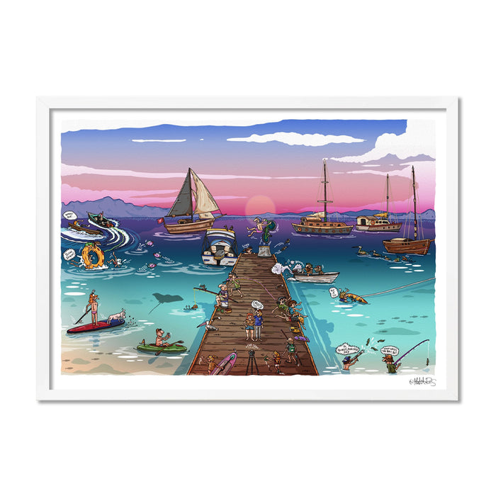 Fine Art Print / A1 (594 x 841mm) Most Popular Size / White