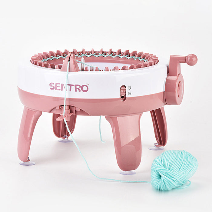 Smart Weaving Knitting Machine Efficient Scarf Maker with Row Counter