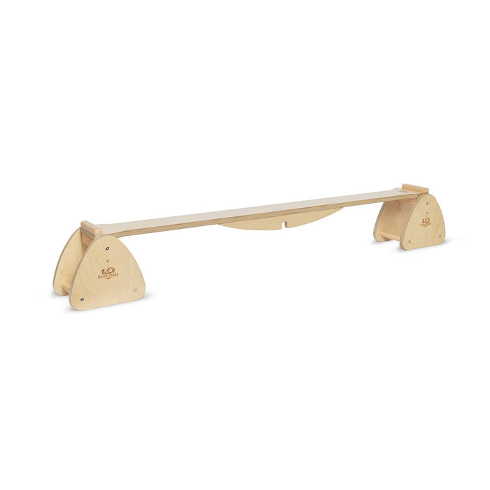 Kinderfeets Pikler Balance Beam Wooden Balance and Seesaw Set for Kids