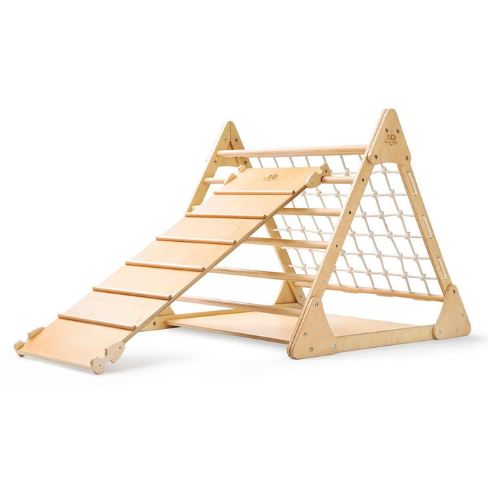 Kinderfeets Pikler Ramp & Slide Reversible Wooden Climbing Accessory for Toddlers