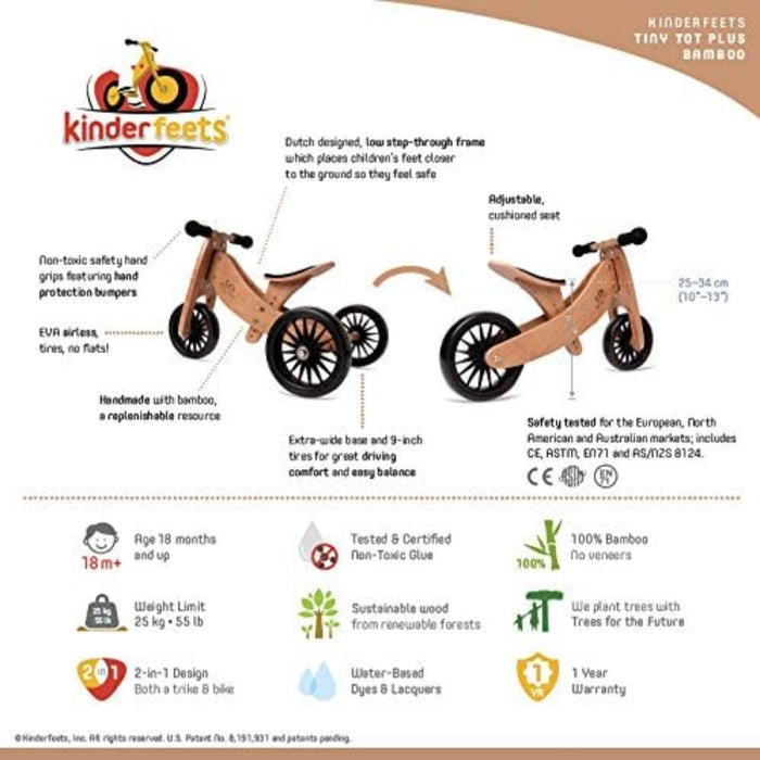 Kinderfeets Tiny Tot Plus - Bamboo