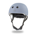 Kinderfeets Toddler Bike Helmet Matte Slate Blue Adjustable Safety Helmet