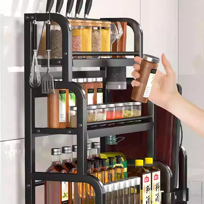 2 / 3 Tier Rack Holder and Organizer for Spice Storage, Bathroom or Countertop Organizer