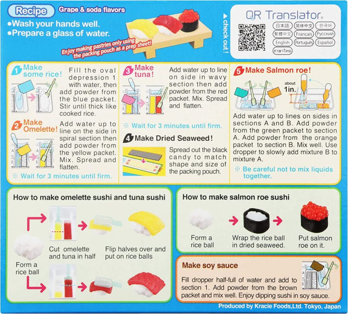 Kracie Popin' Cookin' DIY Sushi