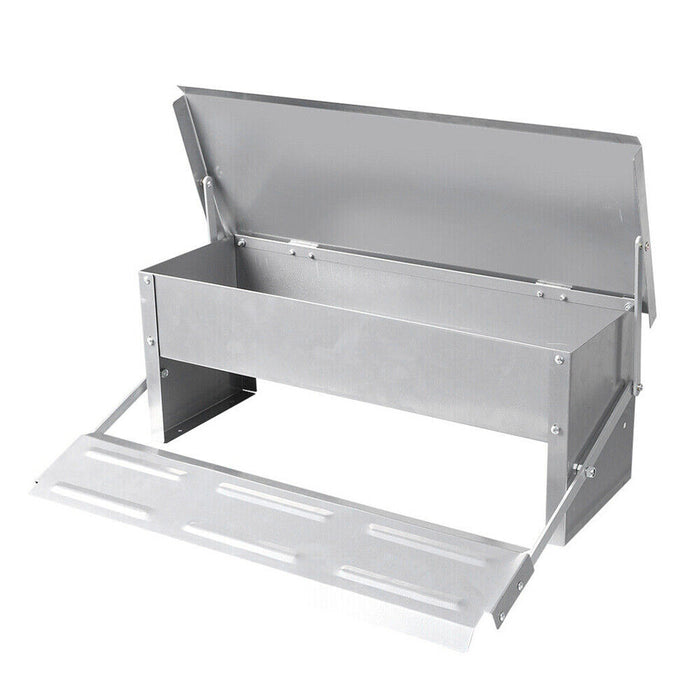Heavy Large 5KG Treadle Automatic Farm Poultry Feeder Kit