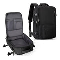Large Waterproof Travel Backpack with USB Charging Port and Shoe Compartment