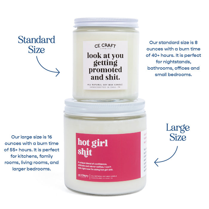Lavender Vanilla Scented Candle