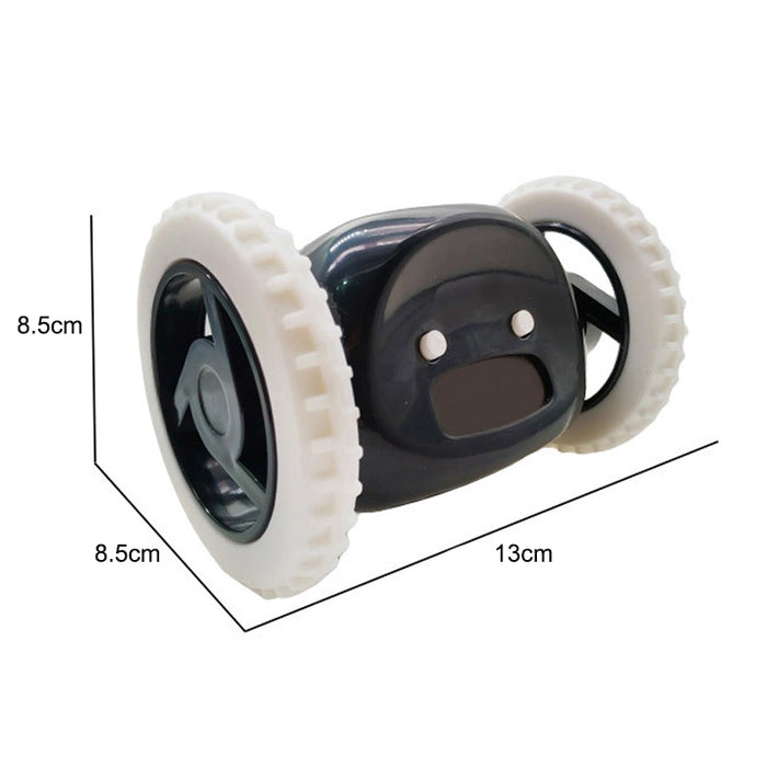 LED Lazy Running Electronic Digital Alarm Clock- Battery Operated