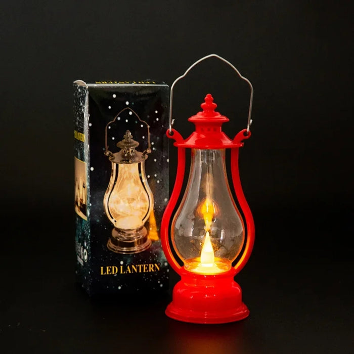 Led Retro Small Oil Lamp Multicolor Interior Decorative Desk Lamp