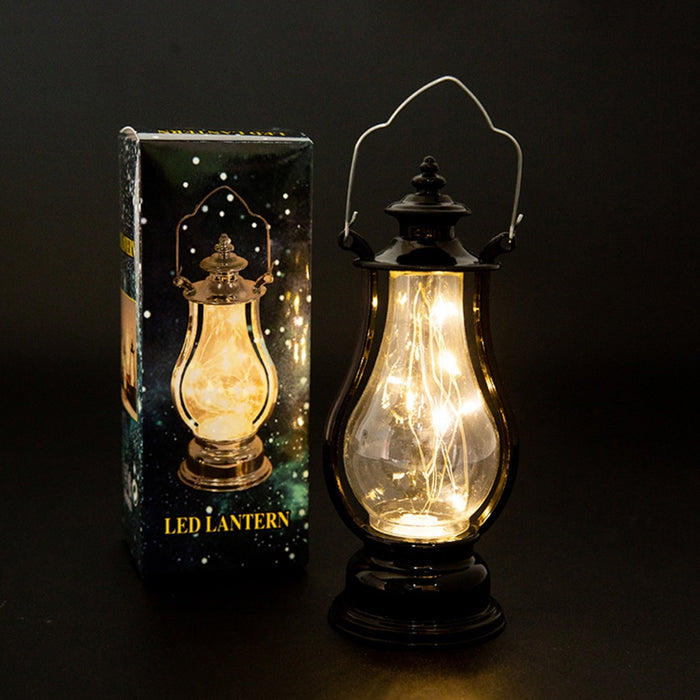 Led Retro Small Oil Lamp Multicolor Interior Decorative Desk Lamp