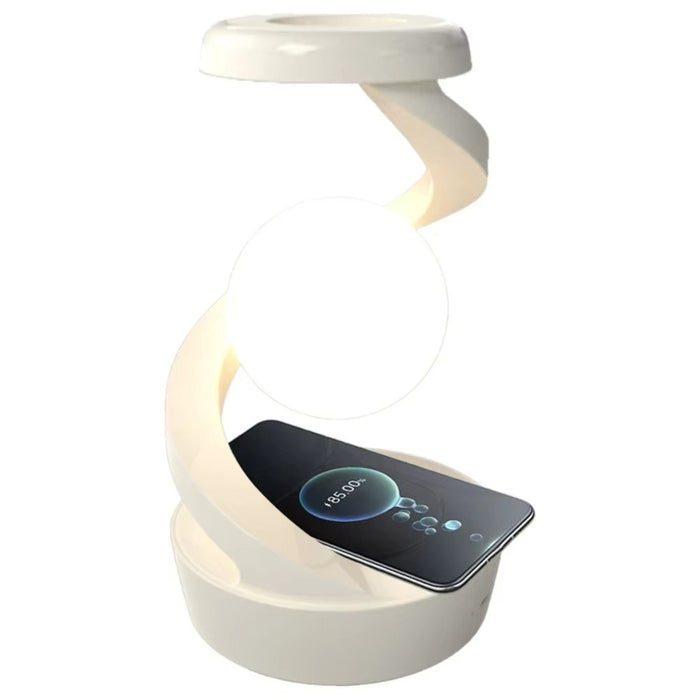 White wireless charging