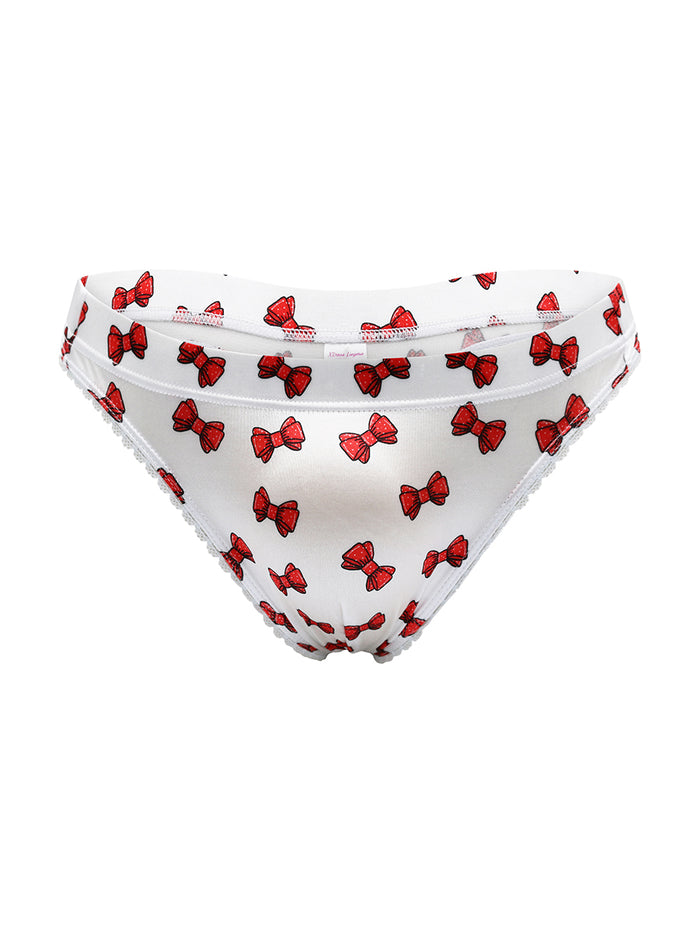 Luxe Satin Modern Thong